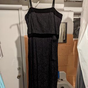 Black formal dress